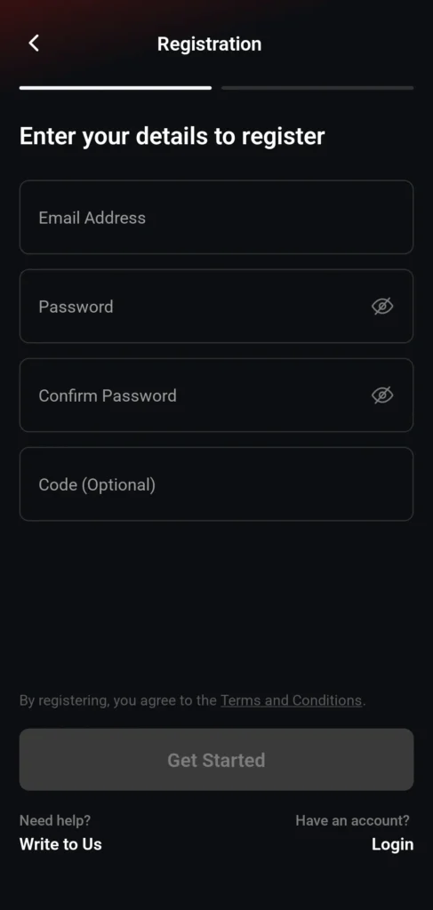 CoinPoker首次打开移动端界面